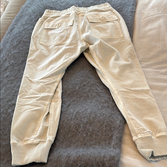 James Perse Cream Jogger Pants - Picture 6 of 11